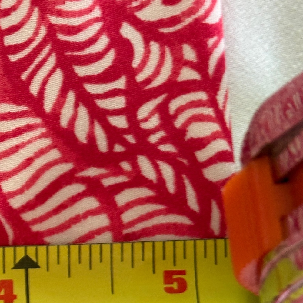 Tommy Bahama Racquet and Paddle Red White Monstera Print Tennis Dress M - Picture 2 of 8